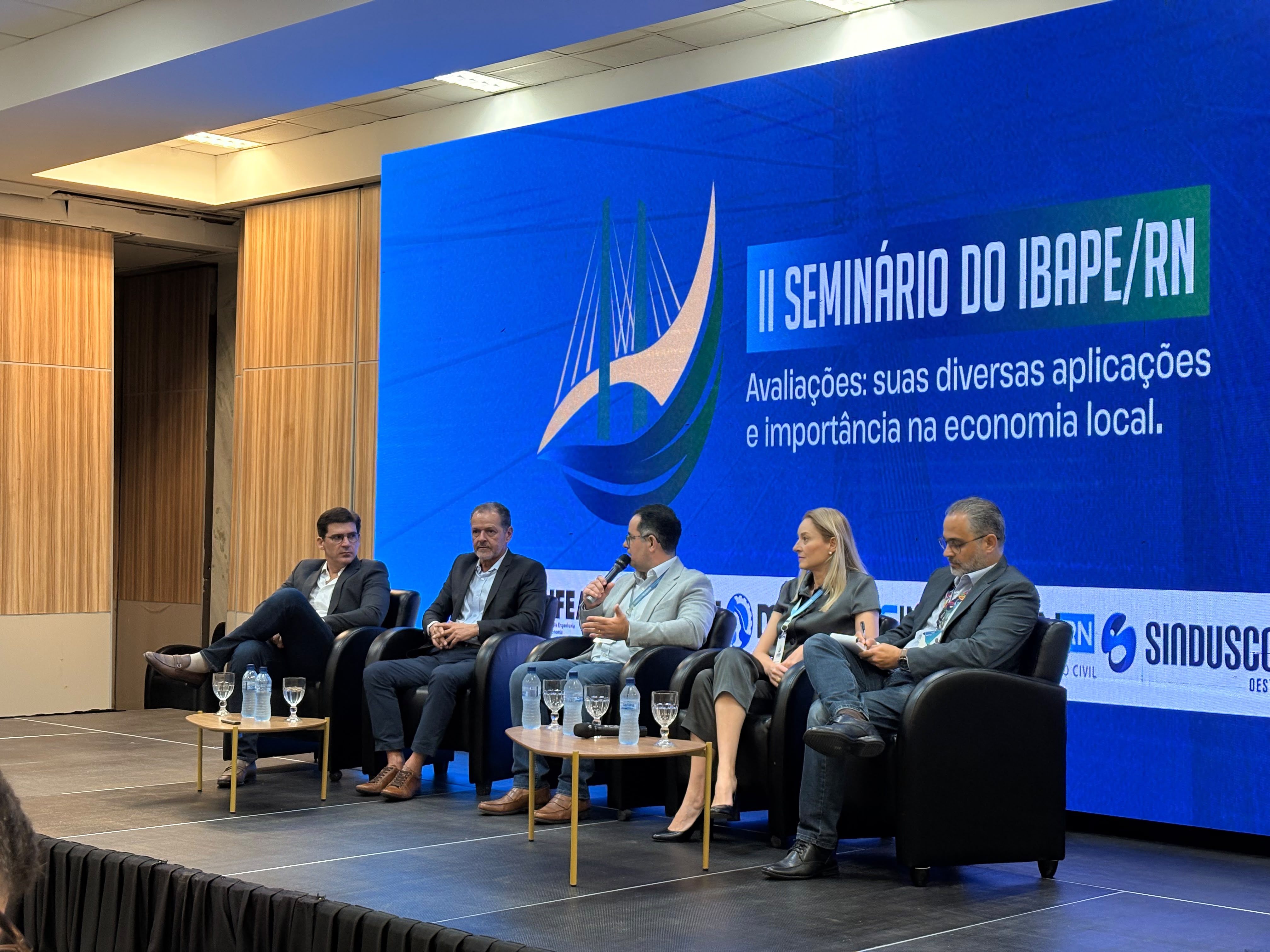 Sinduscon-RN participa de debate sobre avaliações imobiliárias no II Seminário Regional do Ibape-RN
